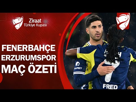 Fenerbahçe 3-1 Erzurumspor FK | MAÇ ÖZETİ | Ziraat Türkiye Kupası 3. Hafta C Grubu | 05.02.2026