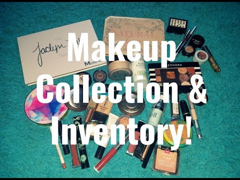 Makeup Collection & Inventory Update! (August 2017) Video