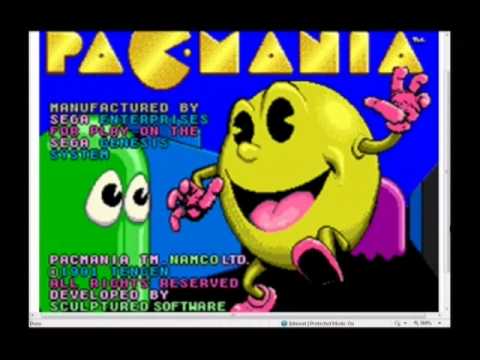 pacmania genesis