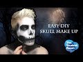 Easy Skull Makeup Tutorial Hallowen Makeup