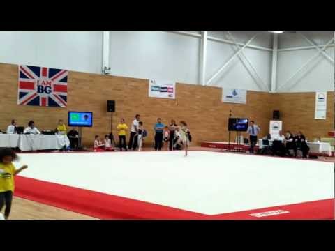 Ollie Woodhouse Floor Routine - London Open 2012 Gymnastics