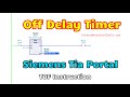 PLC Timer Programming For Beginners Generate Off Delay Timer TOF Instruction