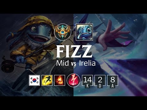 Fizz Mid vs Irelia - KR Challenger Patch 8.10