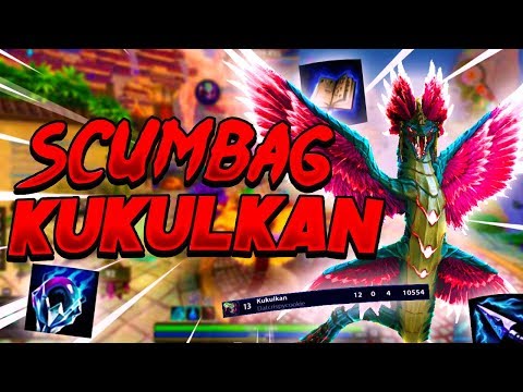 Smite: Kukulkan FULL DAMAGE Build (Scumbag Kukulkan)