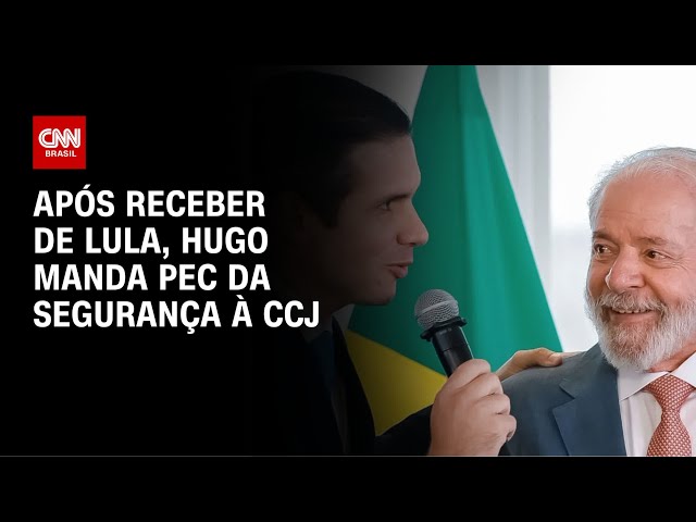 PEC da Segurança irá para CCJ ainda nesta semana, diz Hugo | CNN NOVO DIA