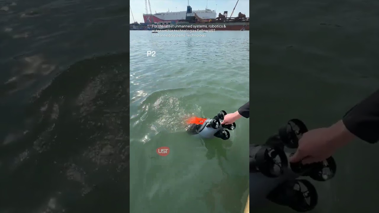 Penguin-Inspired Drone Swims Like a Robot – Meet the Quadroin by Evologic