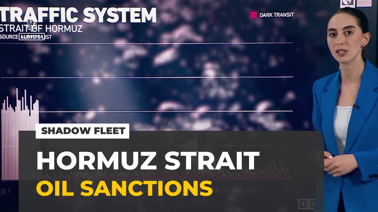 What is the ‘shadow fleet’ and how does it operate?