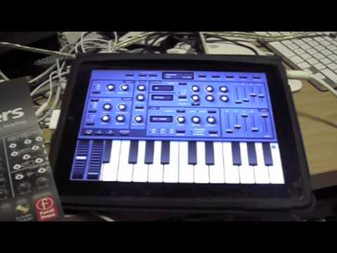 iPad analog synth SUNRIZER (HORIZON) demo by MARK JENKINS www.markjenkinsmusic.com