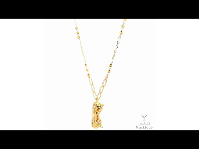 قلادة ذهب عيار 21 (NC.5486)