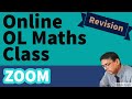 2021 OL Maths Revision Class