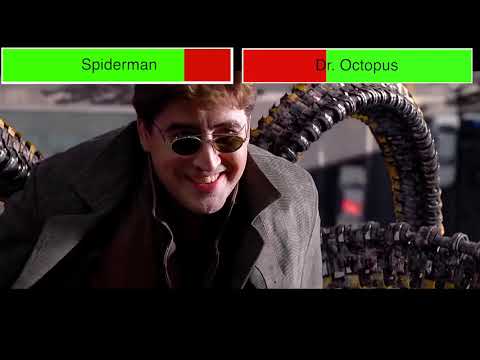 Spider-Man vs. Dr. Octopus (Bank Fight) with healthbars (Edited By @GabrielD2002)