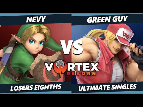 Vortex Legends 12 Top 8 - nevy (Young Link) Vs. Green Guy (Terry) SSBU Ultimate Tournament