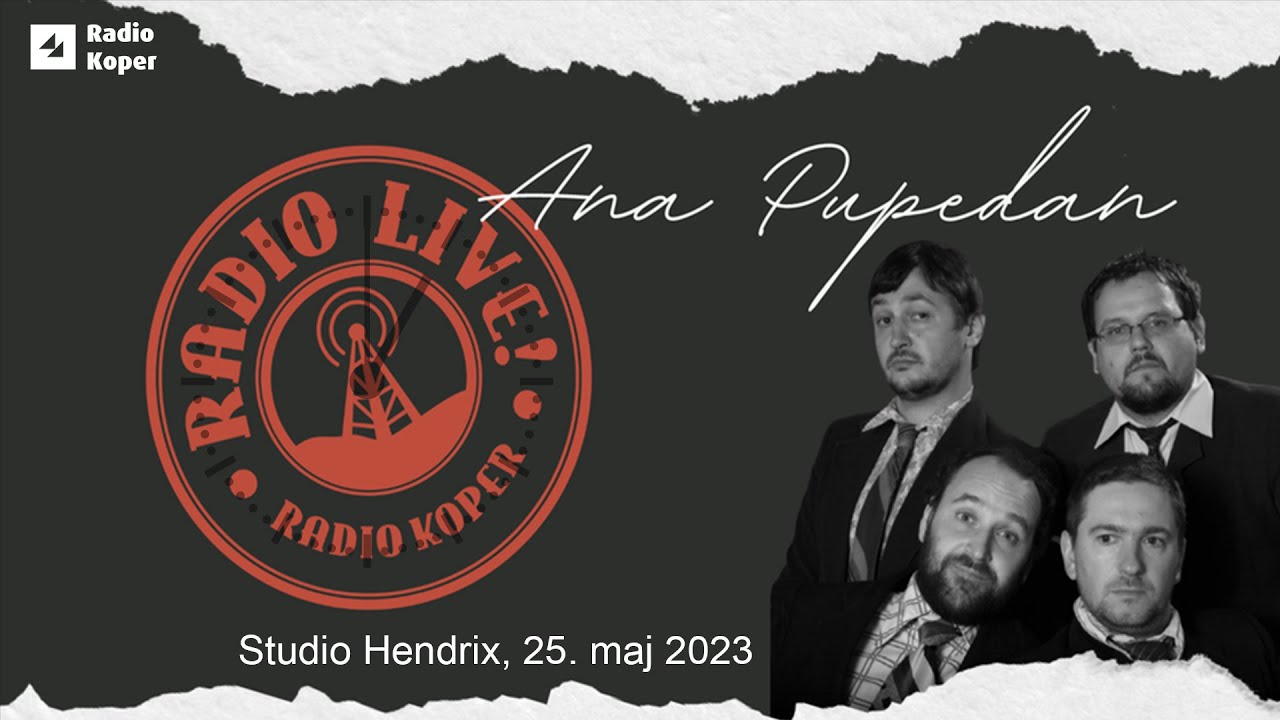 Radijski koncert Studi Hendrix Radio Koper