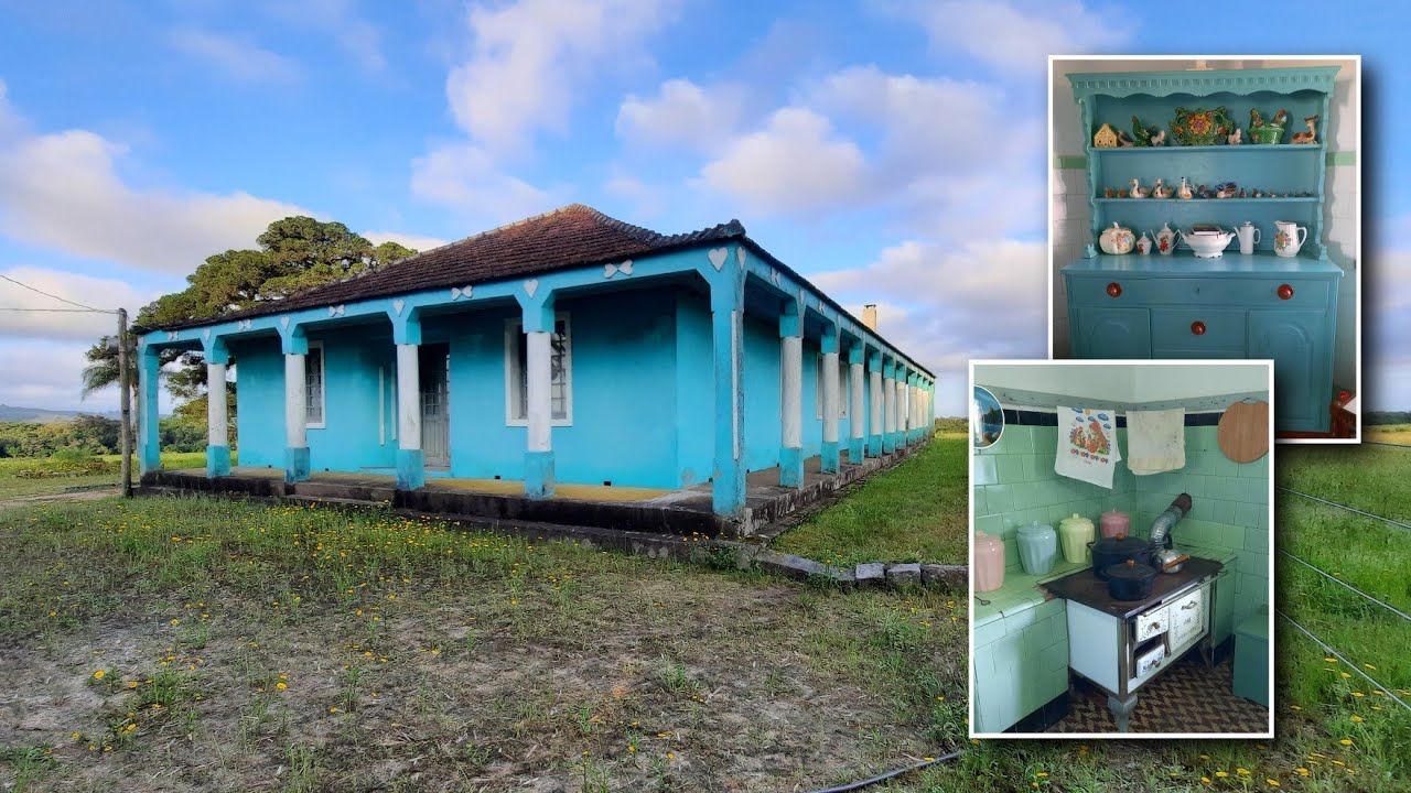 ELES SE MUDARAM E DEIXARAM TUDO PRATICAMENTE INTACTO NESTE CASARÃO ANTIGO!!!😱