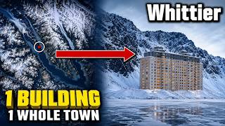 How People Live in Whittier | The Entire Town Fits Inside a Single Building | 4K Documentary