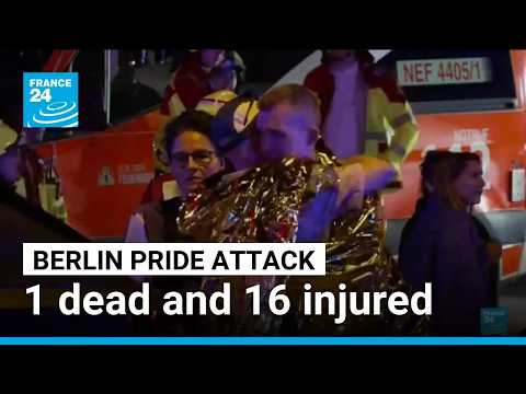German police hunt suspect in Berlin Pride attack: 1 dead and 16 injured