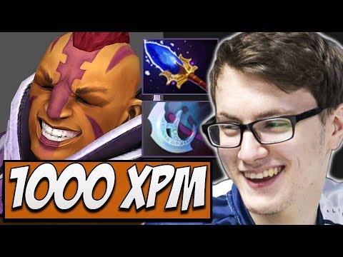1000 XPM Antimage with RAMPAGE by Ahjit | Dota Gameplay