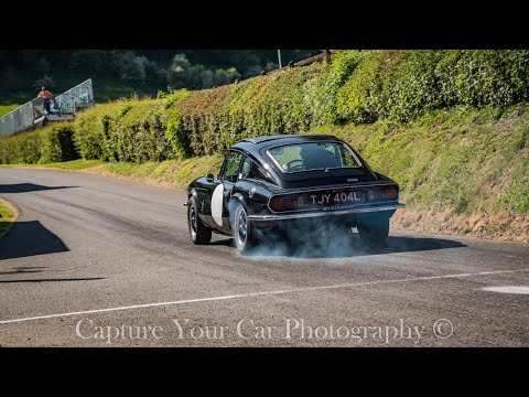 ONBOARD Triumph GT6 Samuel Mason Shelsley Walsh Hagerty HillClimb