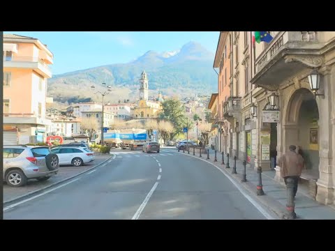 🇮🇹🚘 driving italy 🏞️  Sondrio Tirano, passo del Tonale 🛣 4K HDR