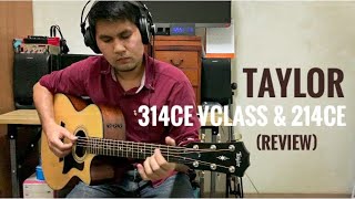 Video thumbnail for Taylor 314ce vclass & 214ce - review II by Bird Acoustic by Bird Acoustic