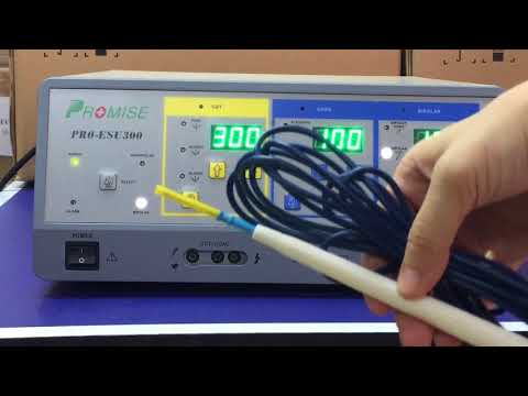 PROMISE ELECTROSURGICAL UNIT - OPERATION