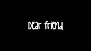 Stacie Orrico-Dear Friend+Lyrics