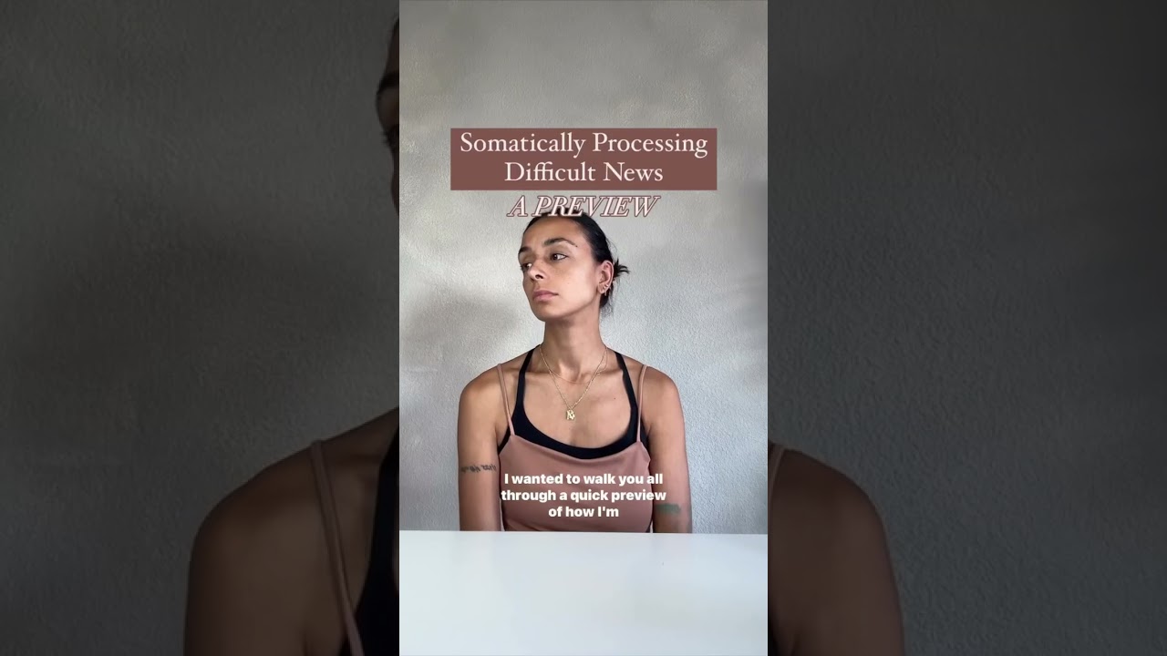 Stress Relief Somatic Exercises Workshop with Kanan Kapila