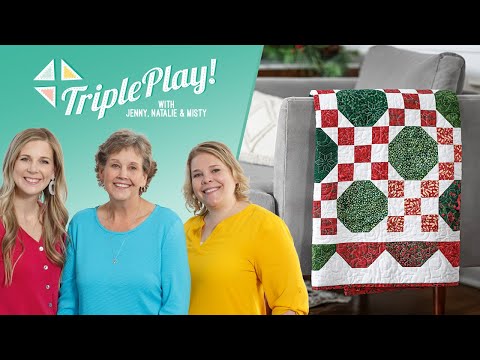 Triple Play: How to Make 3 NEW Snowball Table Runner Quilts - Free Quilting Tutorial