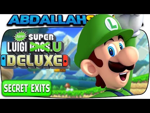 New Super Luigi U Deluxe - All Secret Exits & Where To Find Them!