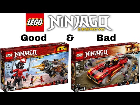 The Good And Bad LEGO Ninjago Legacy Sets