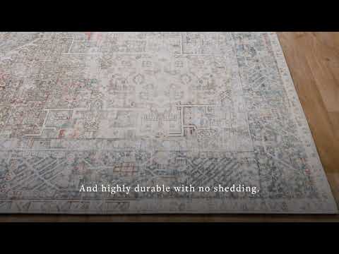 Chris Loves Julia x Loloi Jules - JUL-07 Natural, Ocean