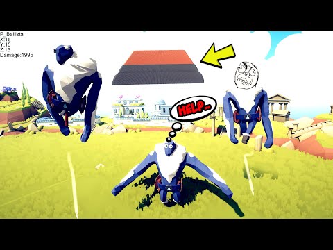 GOD POWER Vs EVERY UNITS [PROTECT THE BARDS] - TABS - Totally Accurate Battle Simulator