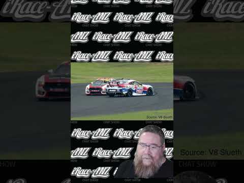 Brodie Kostecki and Aaron Cameron clash on the last lap.