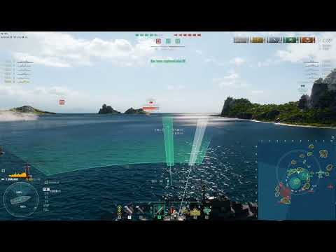 World of Warships Småland Ranked 2.2M Potential Damage