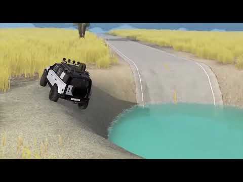 One Car vs Everything - BeamNG Drive - Land Rover: Defender - Tribute Special
