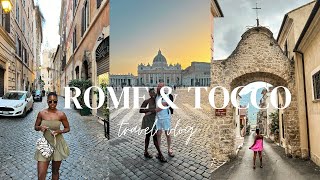 EUROPE SUMMER in Italy | Tocco & Rome Travel Vlog | PART 1