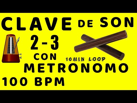 100 BPM METRONOME - SON CLAVE 2 - 3