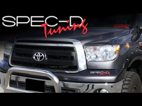 SPECDTUNING INSTALLATION VIDEO: 2007-2013 TOYOTA TUNDRA HEADLIGHTS