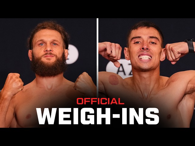 UFC Baku Weigh-Ins | Fiziev vs Torres