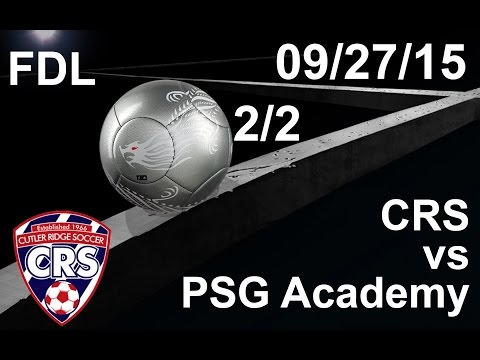 U18 Cutler Ridge Premier 97/98 vs PSG Academy (Second Half)