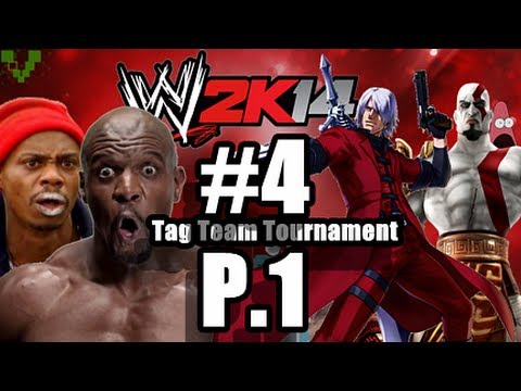 WWE2K14 Restart Wrestling Tag Tournament W/ Commentary Match 4 P.1 - RUN THAT BACK!