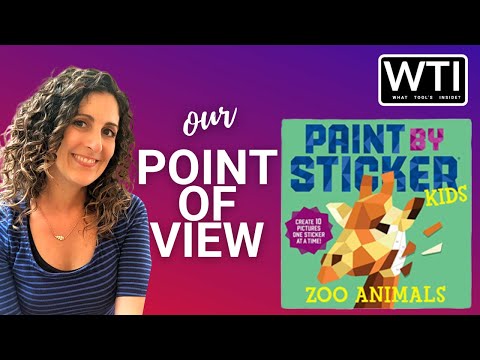 Workman Publishing Paint by Sticker Activity Books - WTI product video review