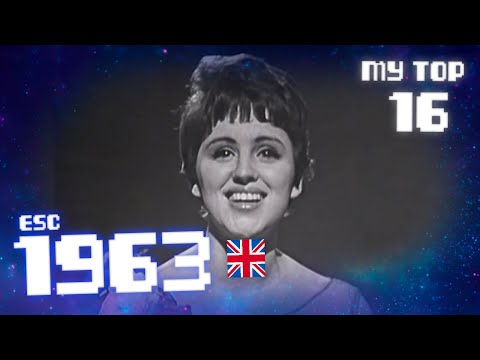 MY TOP 16 | EUROVISION 1963 🇬🇧