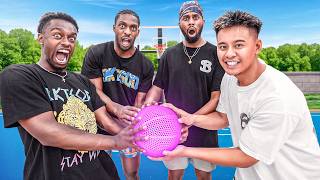 I 1v1'd Hoopers With An AIRLESS Basketball!