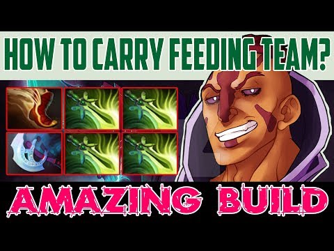 Anti Mage Patch 7.07 - How to Carry FEEDING Team? - Amazing Build Dota 2 Gameplay 2017