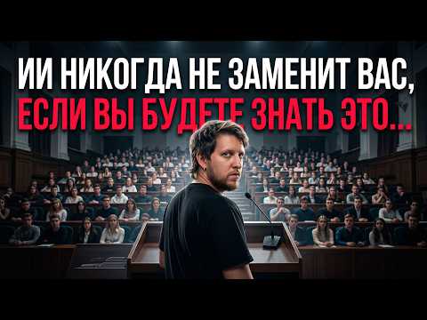 Как не потерять работу и бизнес в эпоху ИИ? Лекция Эвана Голованова в Финансовом Университете.