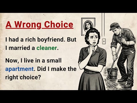 Learn English through Stories Level 3 ⭐ A Wrong Choice - Emotional English Story for Listening