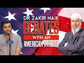 Dr Zakir Naik Debates With An American Atheist Dr Zakir Naik