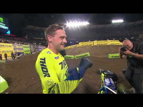 AMAスーパークロスRd4 アナハイム450SXハイライト動画