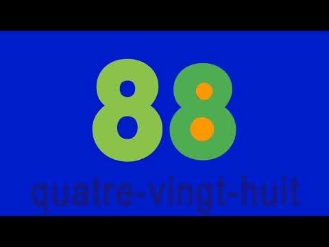 Les chiffres de 70 à 100 - Alain le lait - (French Numbers) (Remake)